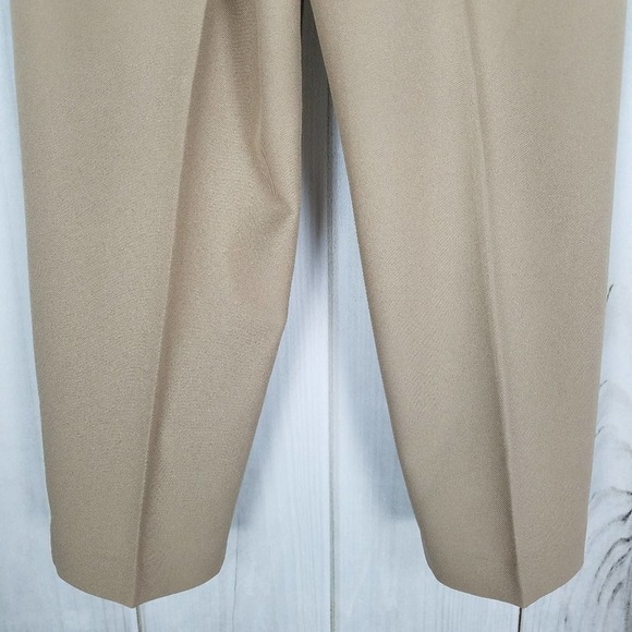 Alfred Dunner Tan Grandma Coastal Straight Leg Pants - Picture 7 of 10